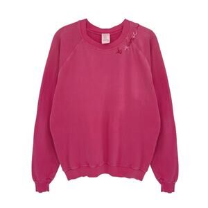 I STOLE MY BOYFRIENDS SWEATSHIRT with Hand Embroidery "Arizona Love" Hot Pink S